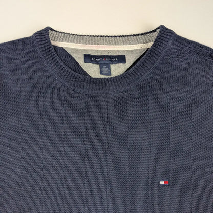 Maglione Tommy Hilfiger girocollo classico elegante - L