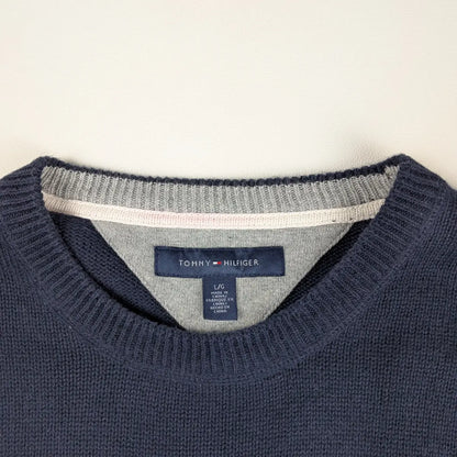 Maglione Tommy Hilfiger girocollo classico elegante - L