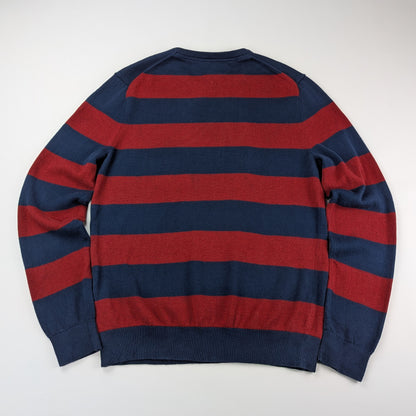 Maglione Tommy Hilfiger vintage a righe preppy anni ’90 - M