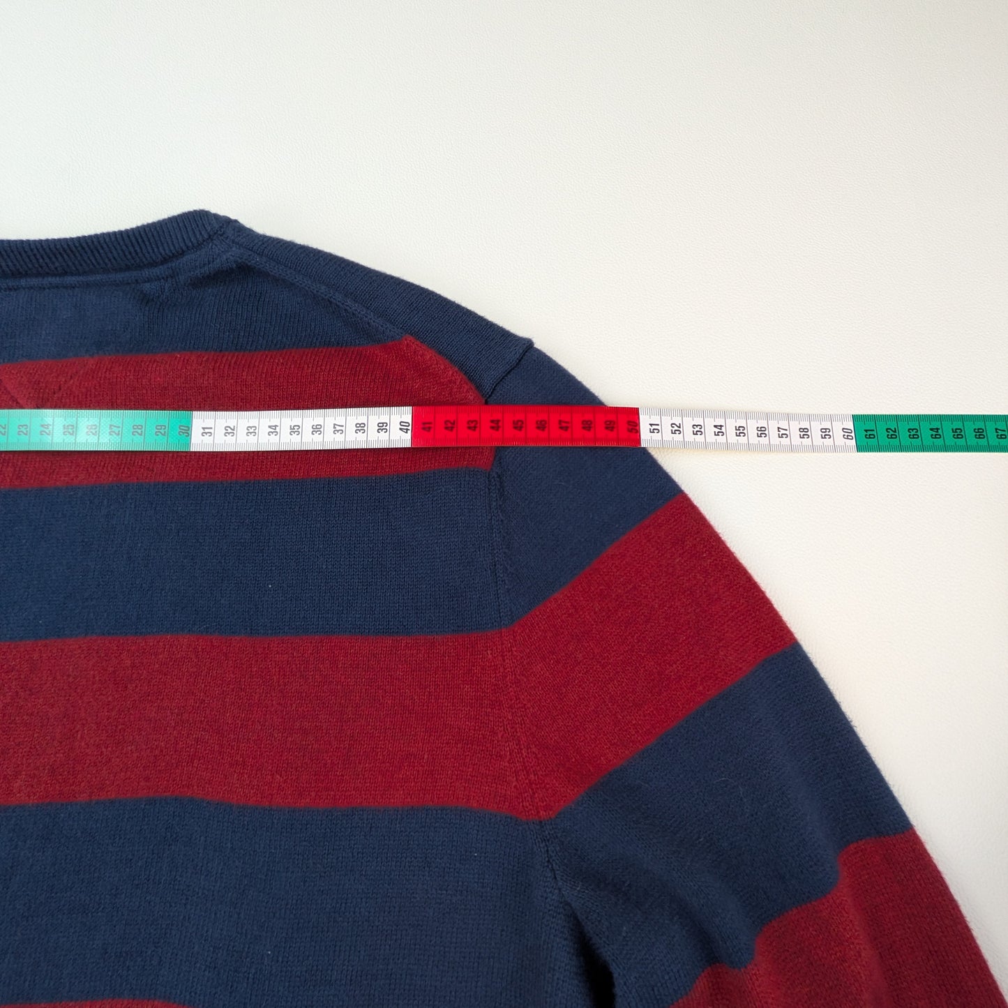 Maglione Tommy Hilfiger vintage a righe preppy anni ’90 - M