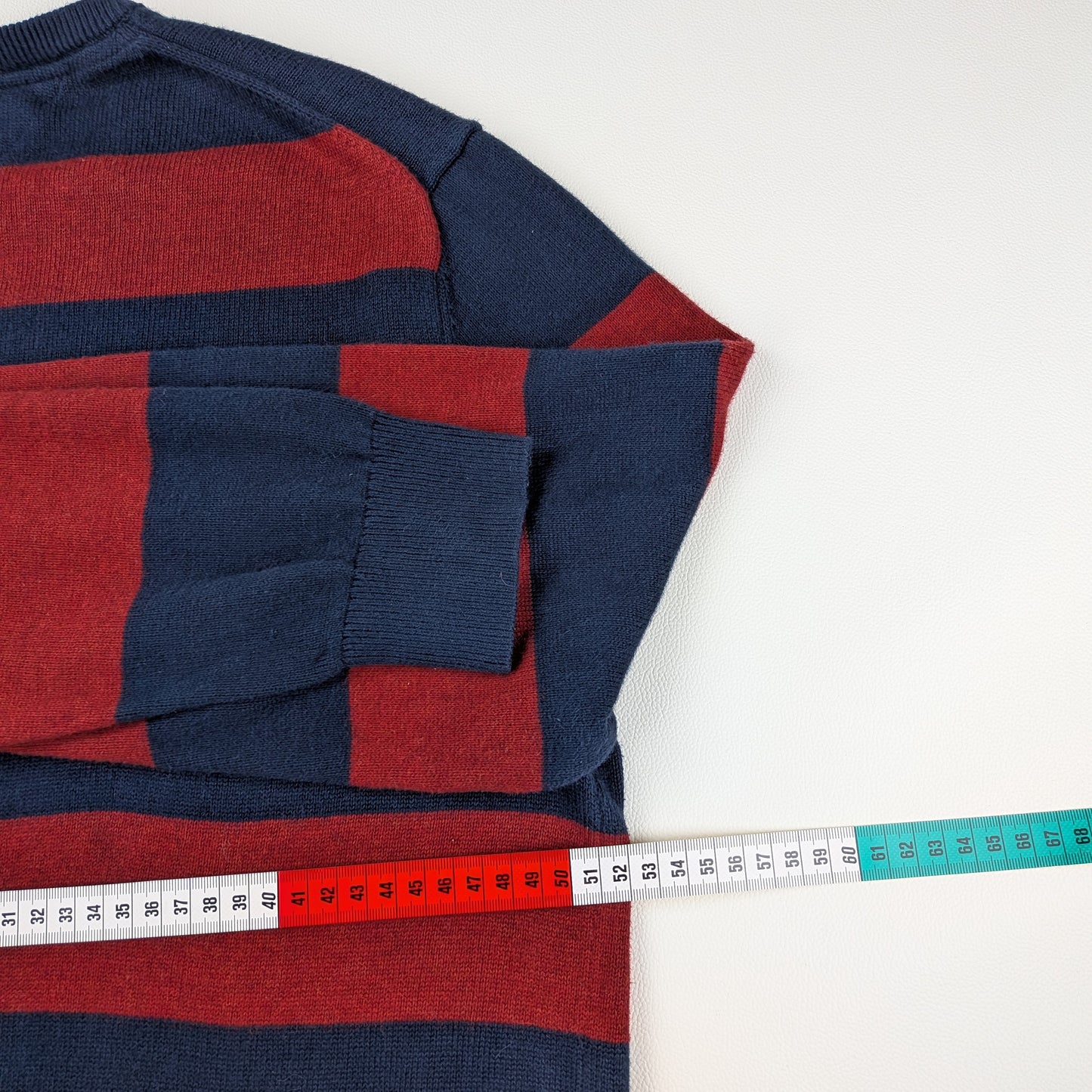 Maglione Tommy Hilfiger vintage a righe preppy anni ’90 - M