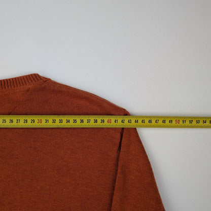 Maglione Tommy Hilfiger con scollo a V preppy - S