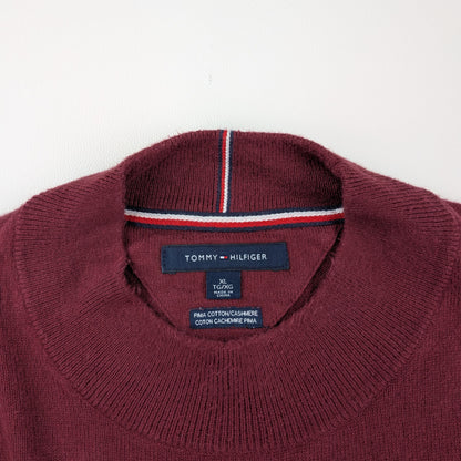 Maglione Tommy Hilfiger in misto cotone e cashmere - XL