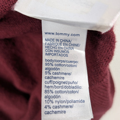 Maglione Tommy Hilfiger in misto cotone e cashmere - XL