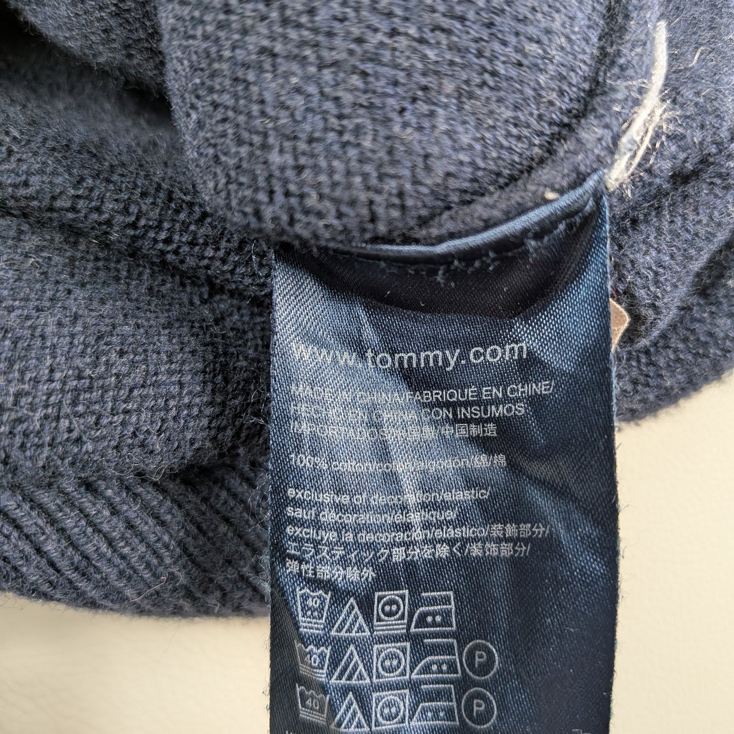 Maglione Tommy Hilfiger con collo alto - S
