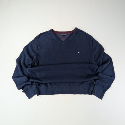 Maglione Tommy Hilfiger vintage cotone pima cashmere - L
