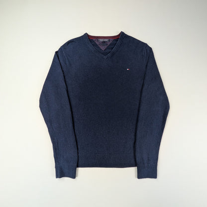 Maglione Tommy Hilfiger vintage cotone pima cashmere - L