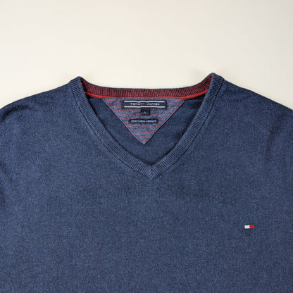 Maglione Tommy Hilfiger vintage cotone pima cashmere - L