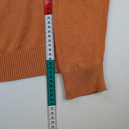 Maglione Tommy Hilfiger con scollo a V preppy - M