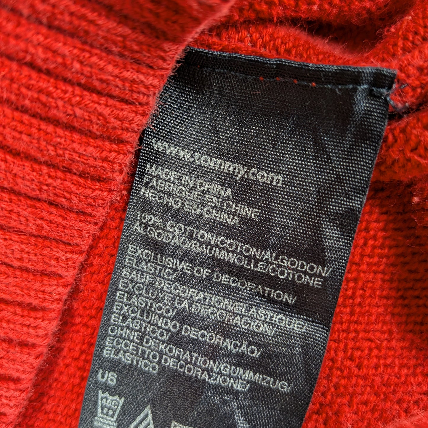 Maglione vintage Tommy Hilfiger preppy anni 90 - 2XL