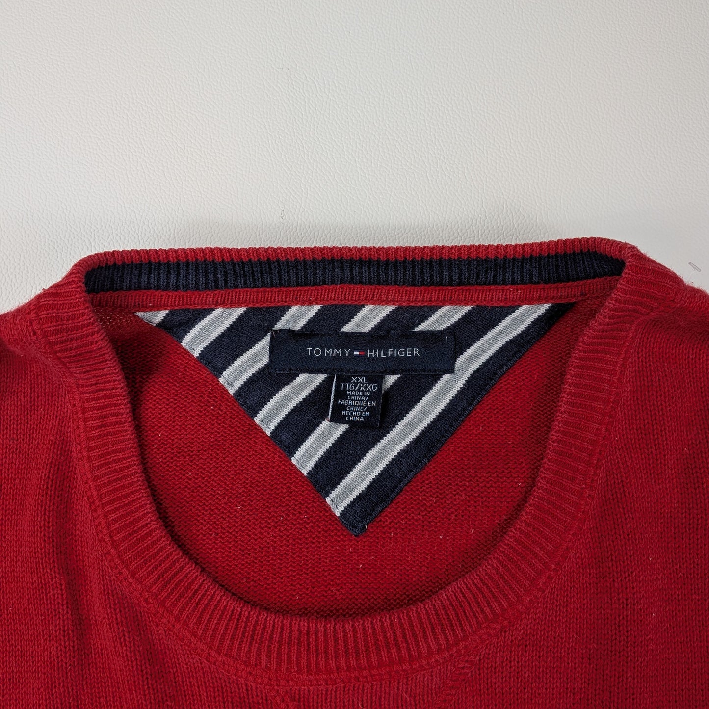 Maglione vintage Tommy Hilfiger preppy anni 90 - 2XL