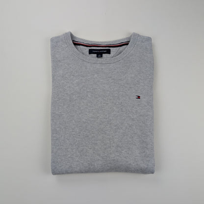 Felpa Tommy Hilfiger girocollo preppy old money - S