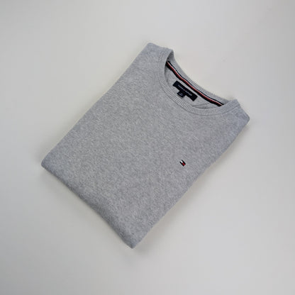 Felpa Tommy Hilfiger girocollo preppy old money - S