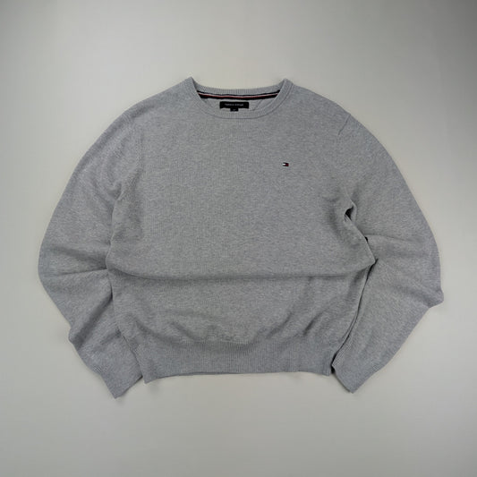 Felpa Tommy Hilfiger girocollo preppy old money - S