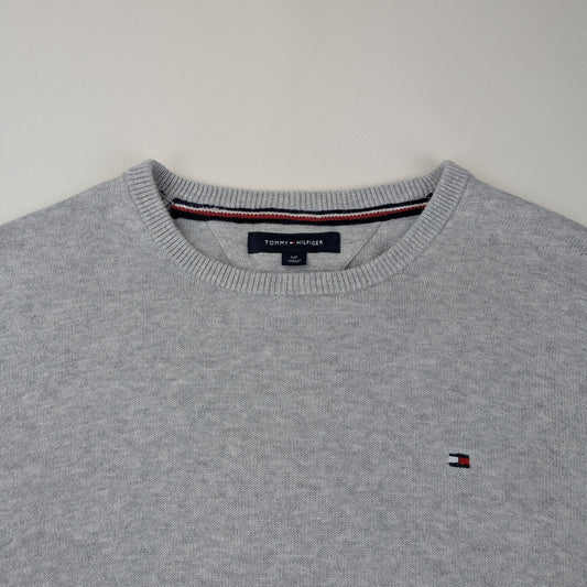 Felpa Tommy Hilfiger girocollo preppy old money - S