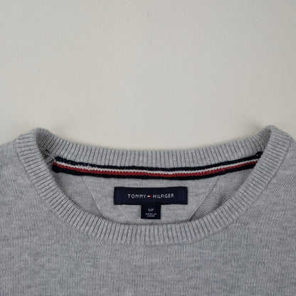 Felpa Tommy Hilfiger girocollo preppy old money - S