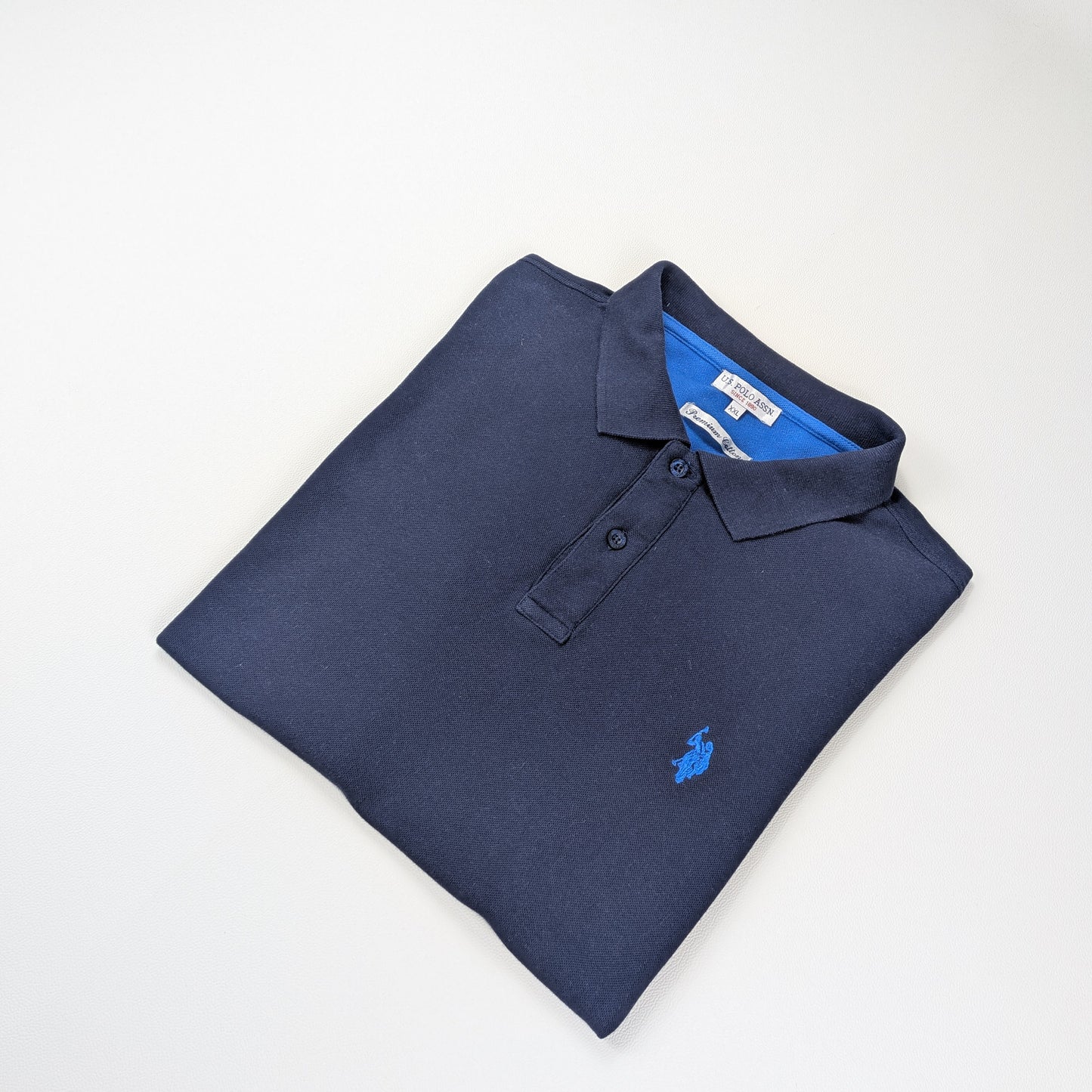 Polo vintage U.S. Polo Assn cotone premium piqué - L/XL