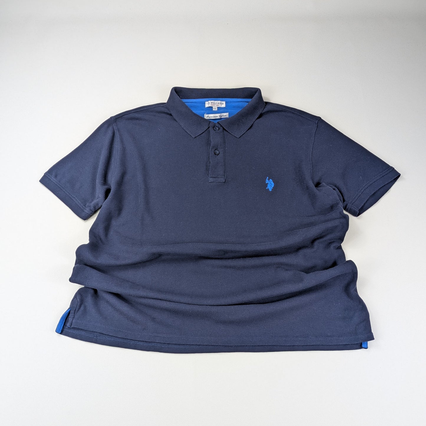 Polo vintage U.S. Polo Assn cotone premium piqué - L/XL