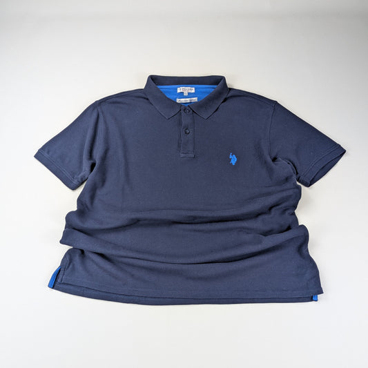 Polo vintage U.S. Polo Assn cotone premium piqué - L/XL