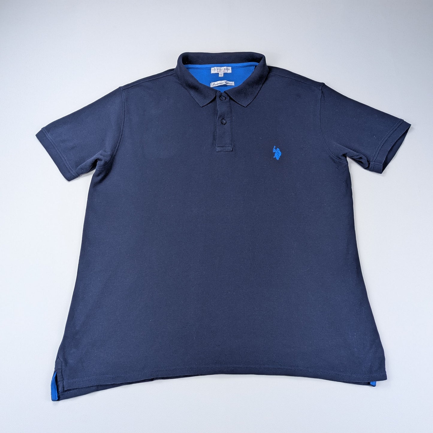 Polo vintage U.S. Polo Assn cotone premium piqué - L/XL