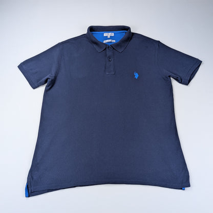 Polo vintage U.S. Polo Assn cotone premium piqué - L/XL