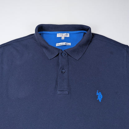 Polo vintage U.S. Polo Assn cotone premium piqué - L/XL