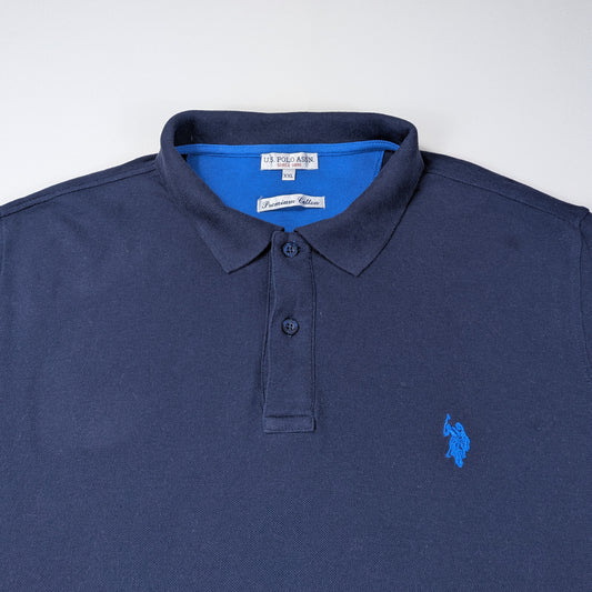 Polo vintage U.S. Polo Assn cotone premium piqué - L/XL