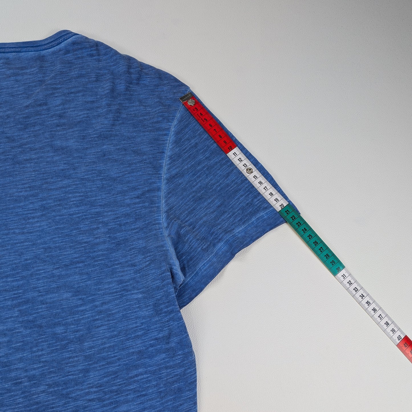 T-shirt Calvin Klein effetto fiammato sfumato - XL