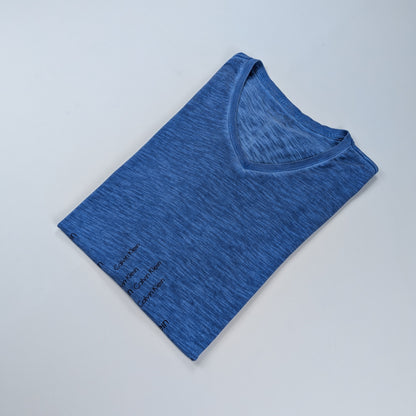 T-shirt Calvin Klein effetto fiammato sfumato - XL