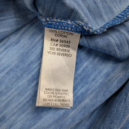 T-shirt Calvin Klein effetto fiammato sfumato - XL