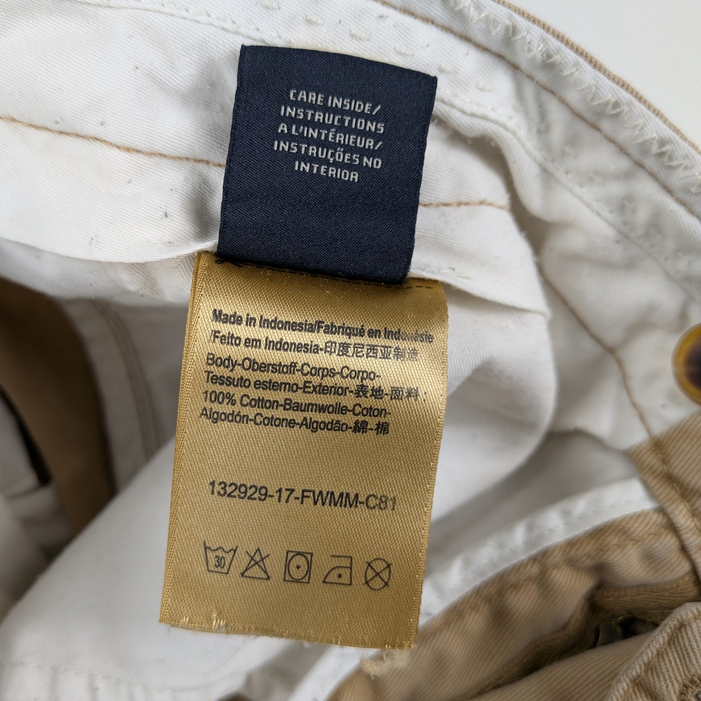 Bermuda chino Scotch & Soda minimal street - W36/L-XL