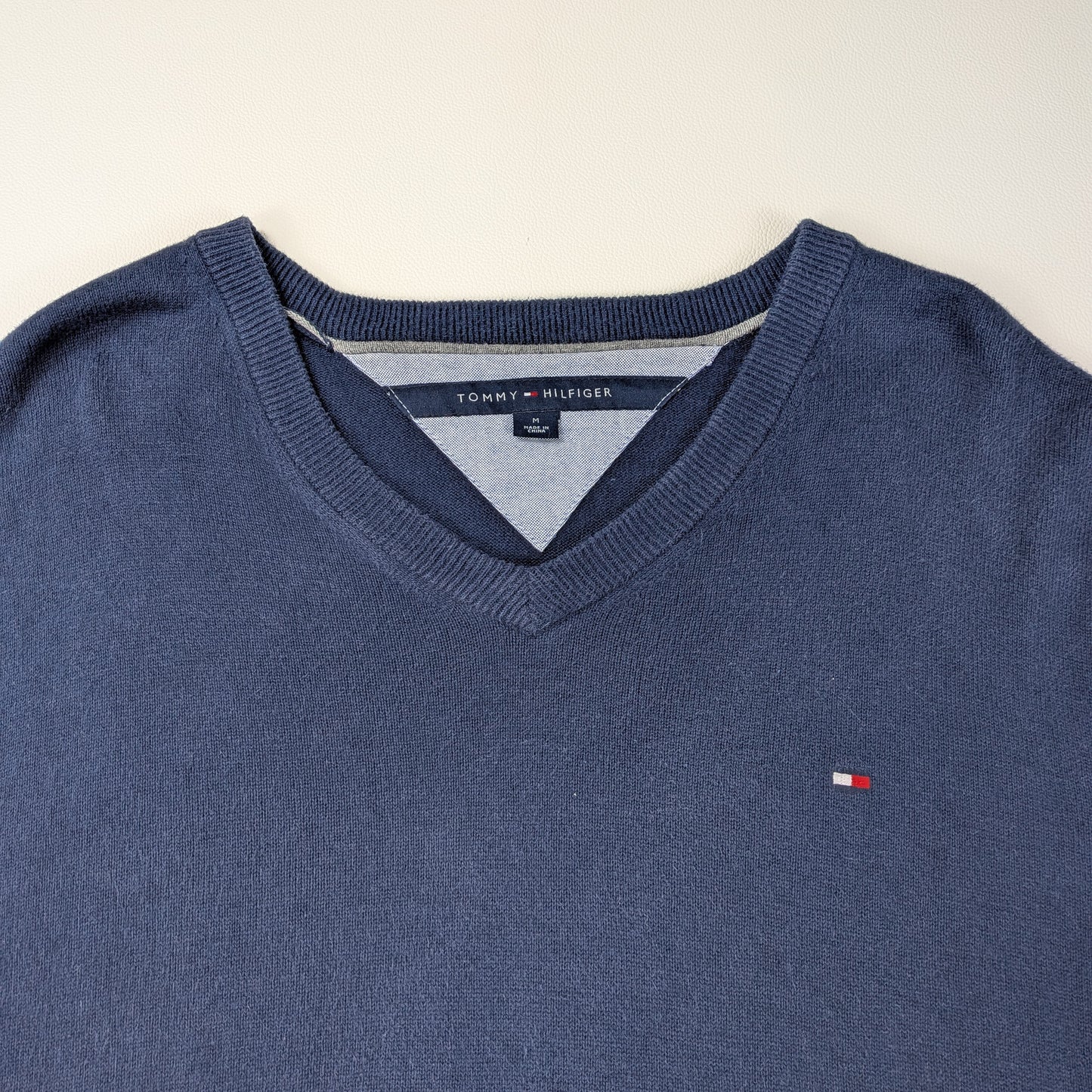 Maglione Tommy Hilfiger vintage scollo a V - M