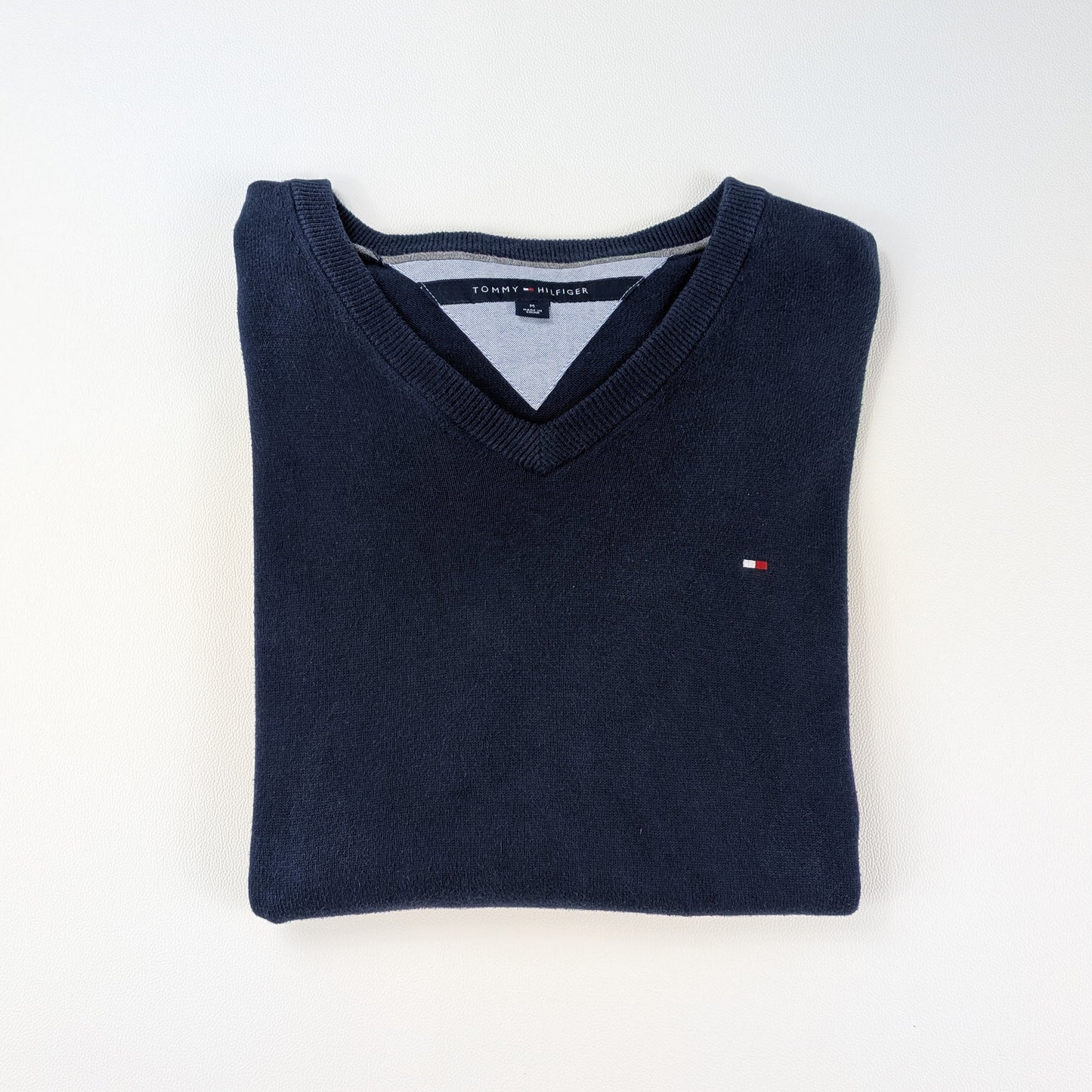 Maglione Tommy Hilfiger vintage scollo a V - M