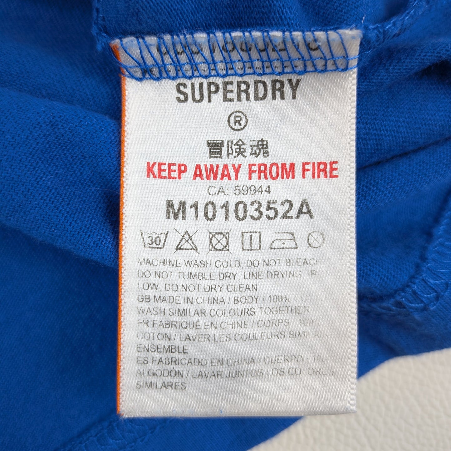 T-shirt Superdry Athletics Japanese-inspired - M