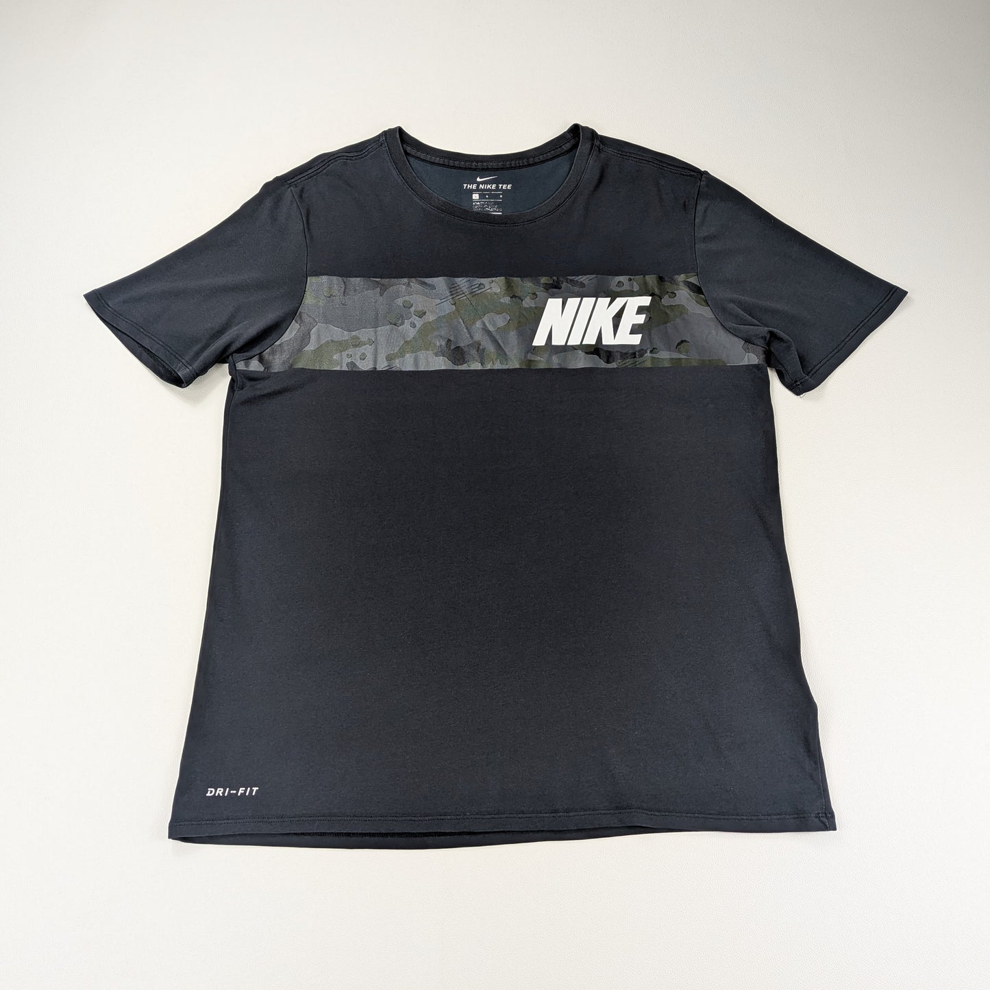 T-shirt Nike Dri-FIT streetwear military sportswear - L