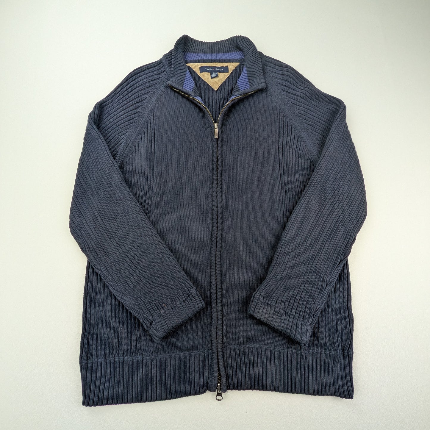Cardigan elegante Tommy Hilfiger con maniche raglan - M