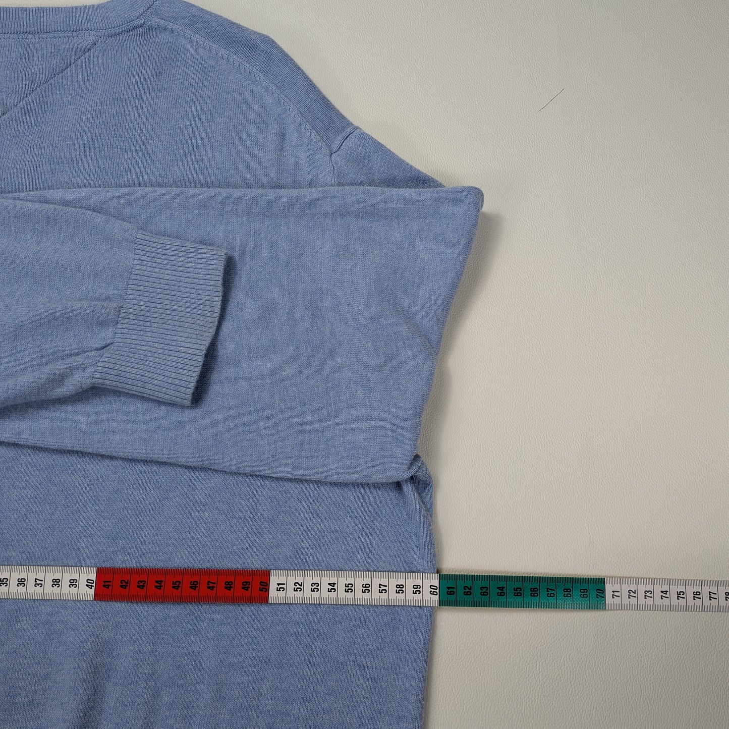 Maglione vintage Tommy Hilfiger scollo a V - XL
