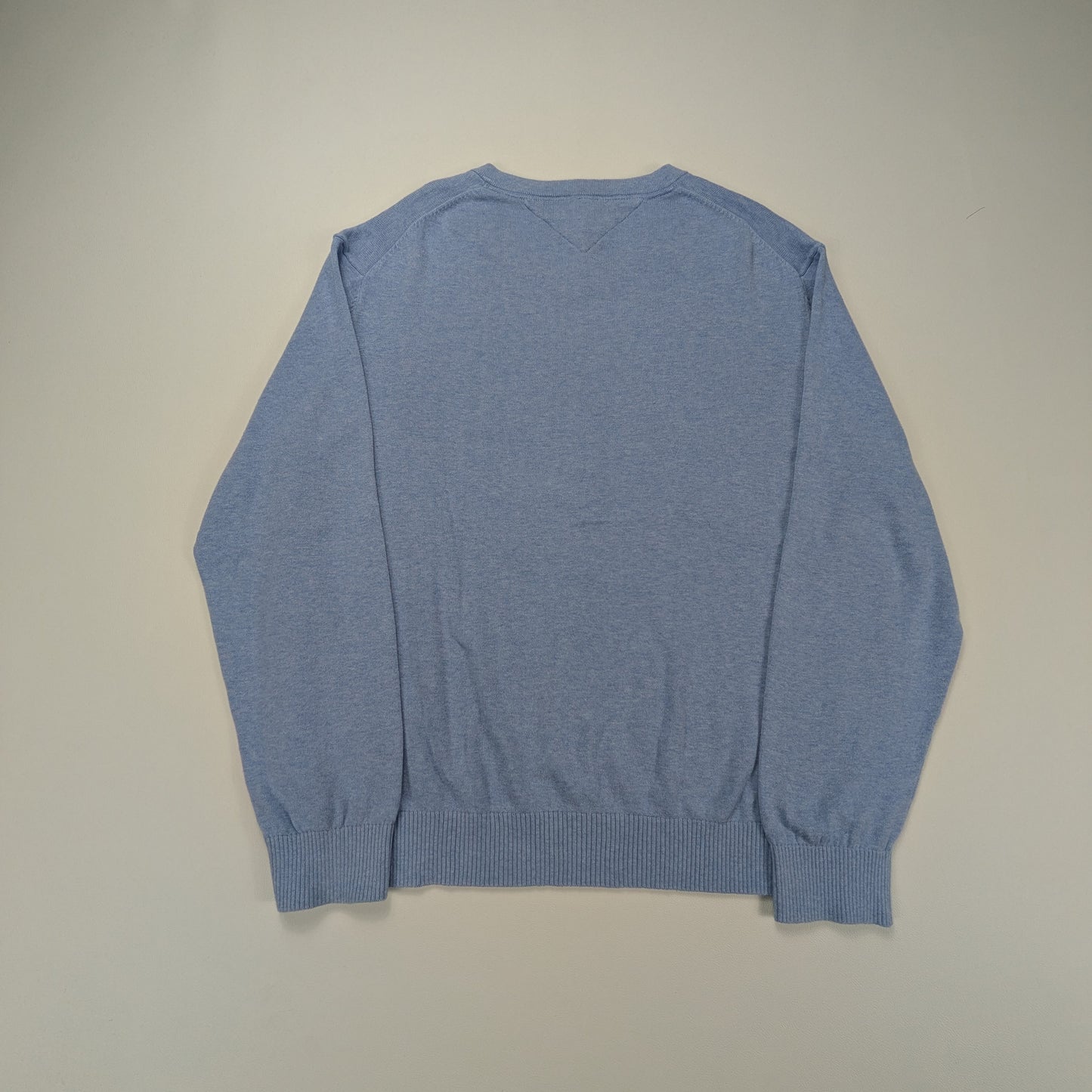 Maglione vintage Tommy Hilfiger scollo a V - XL