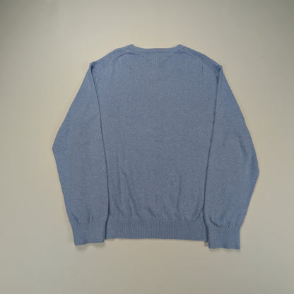 Maglione vintage Tommy Hilfiger scollo a V - XL