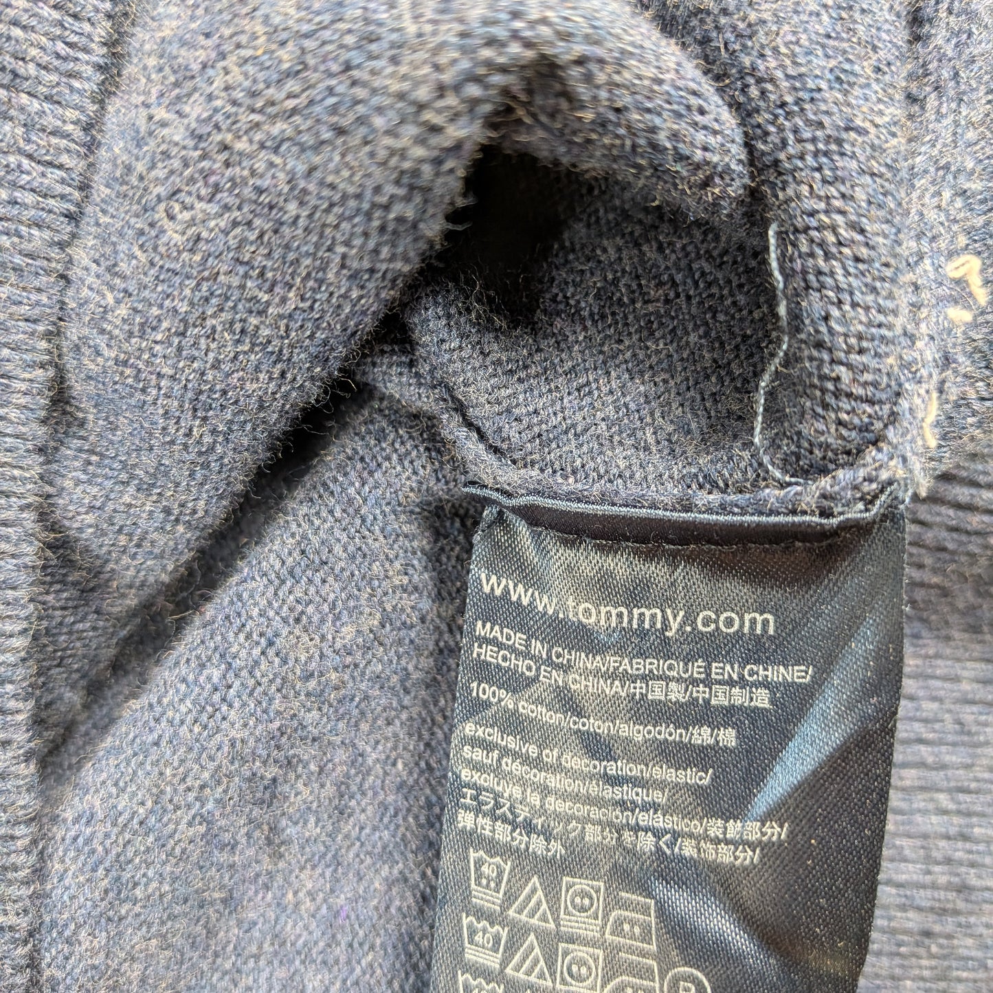 Maglione Tommy Hilfiger minimal vintage - M