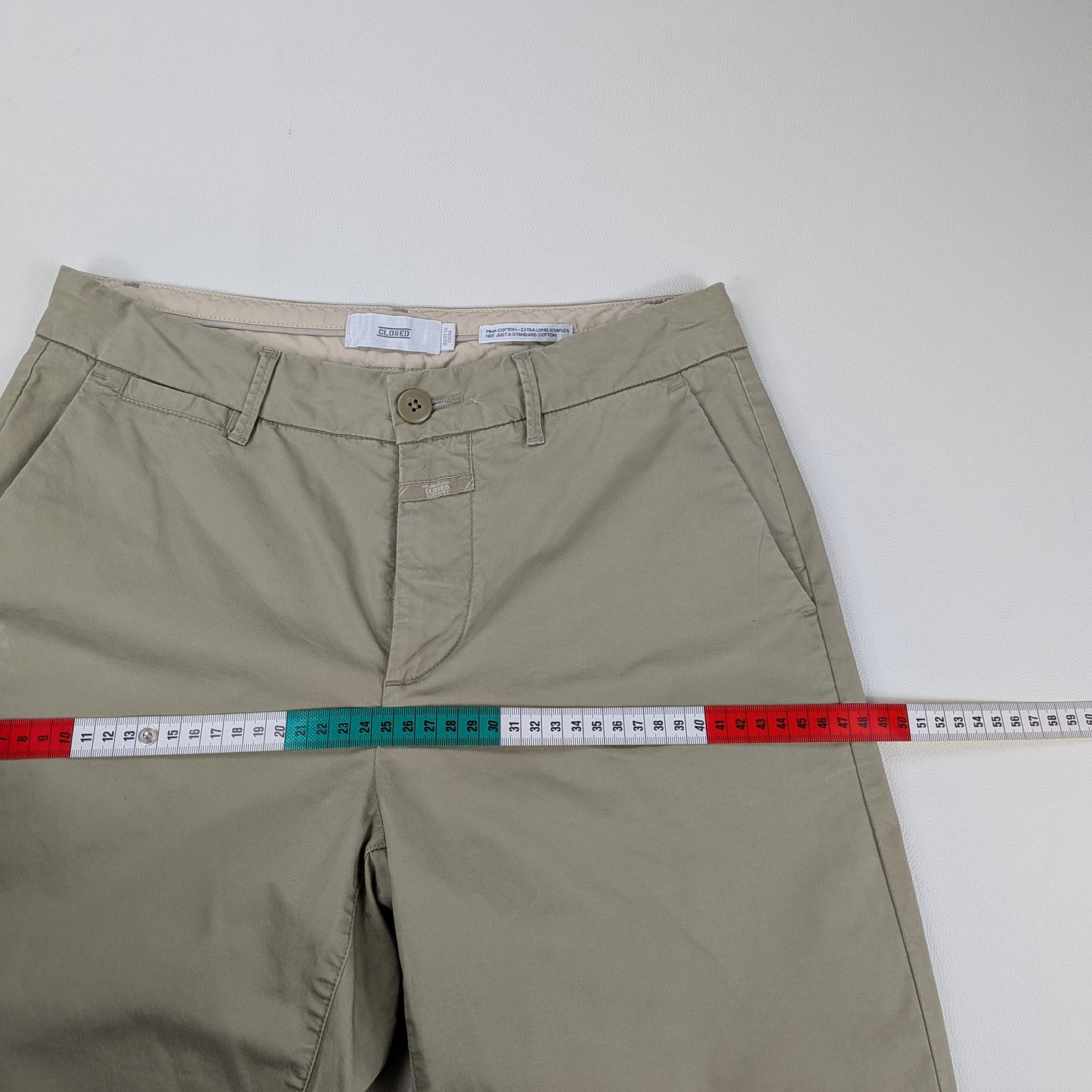 Bermuda chino Closed cotone Pima premium - XS/S