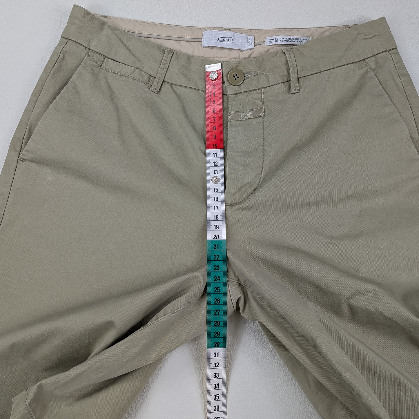 Bermuda chino Closed cotone Pima premium - XS/S