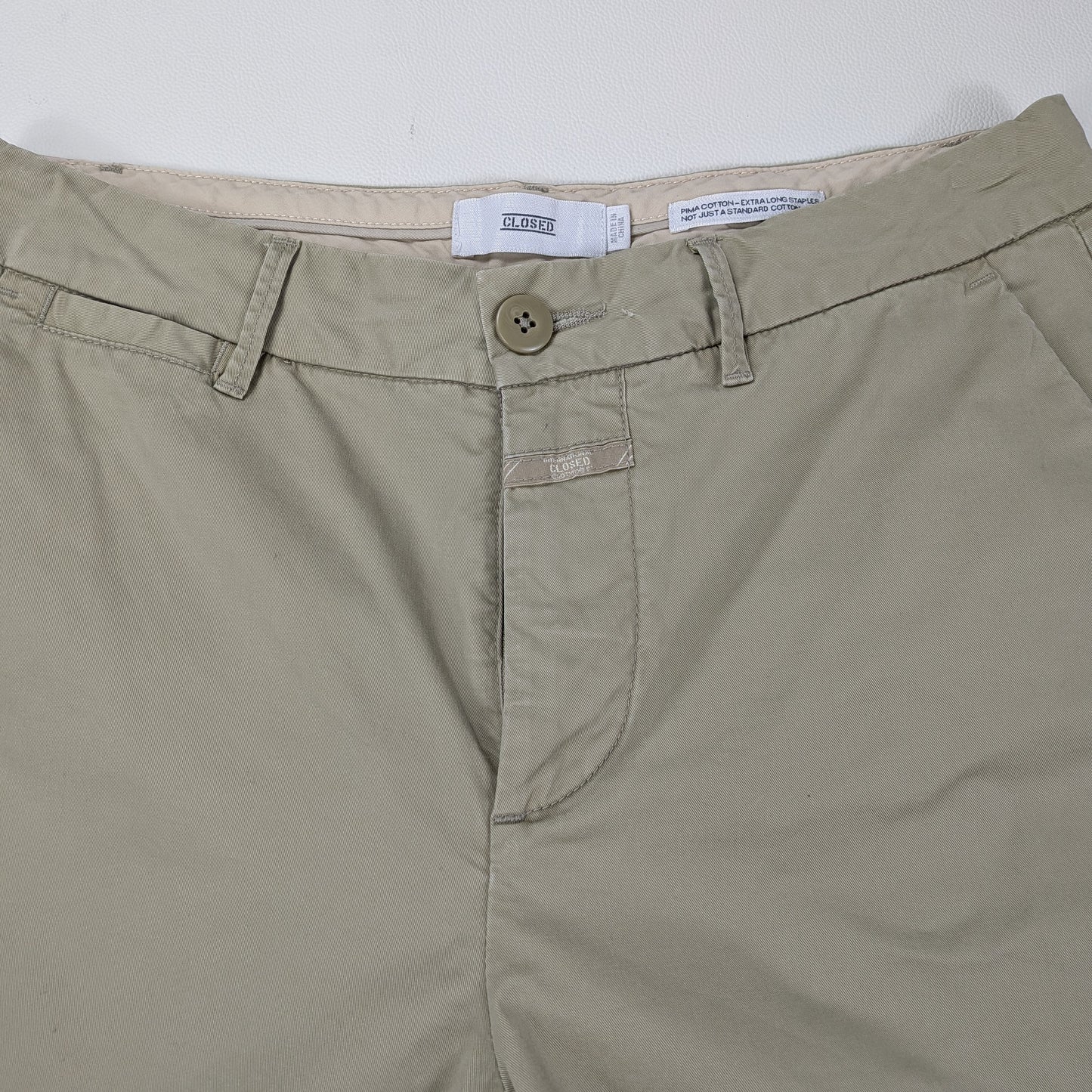 Bermuda chino Closed cotone Pima premium - XS/S