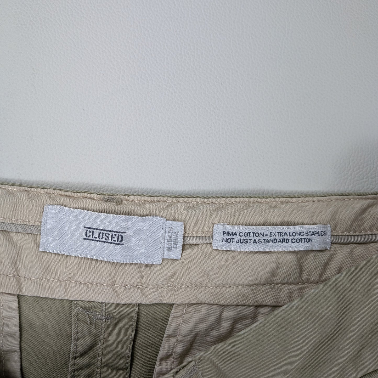 Bermuda chino Closed cotone Pima premium - XS/S