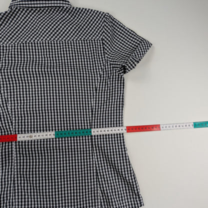 Camicia vintage Blind Date 90s stile pin-up crociera anni 50 - XXS/XS