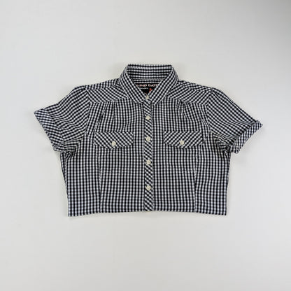 Camicia vintage Blind Date 90s stile pin-up crociera anni 50 - XXS/XS