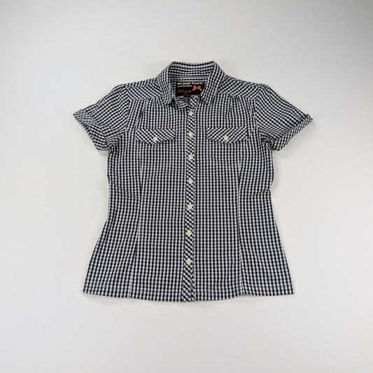 Camicia vintage Blind Date 90s stile pin-up crociera anni 50 - XXS/XS