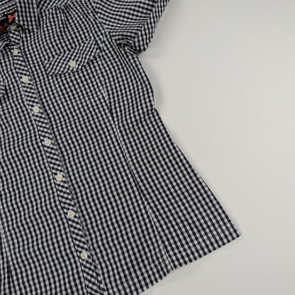 Camicia vintage Blind Date 90s stile pin-up crociera anni 50 - XXS/XS