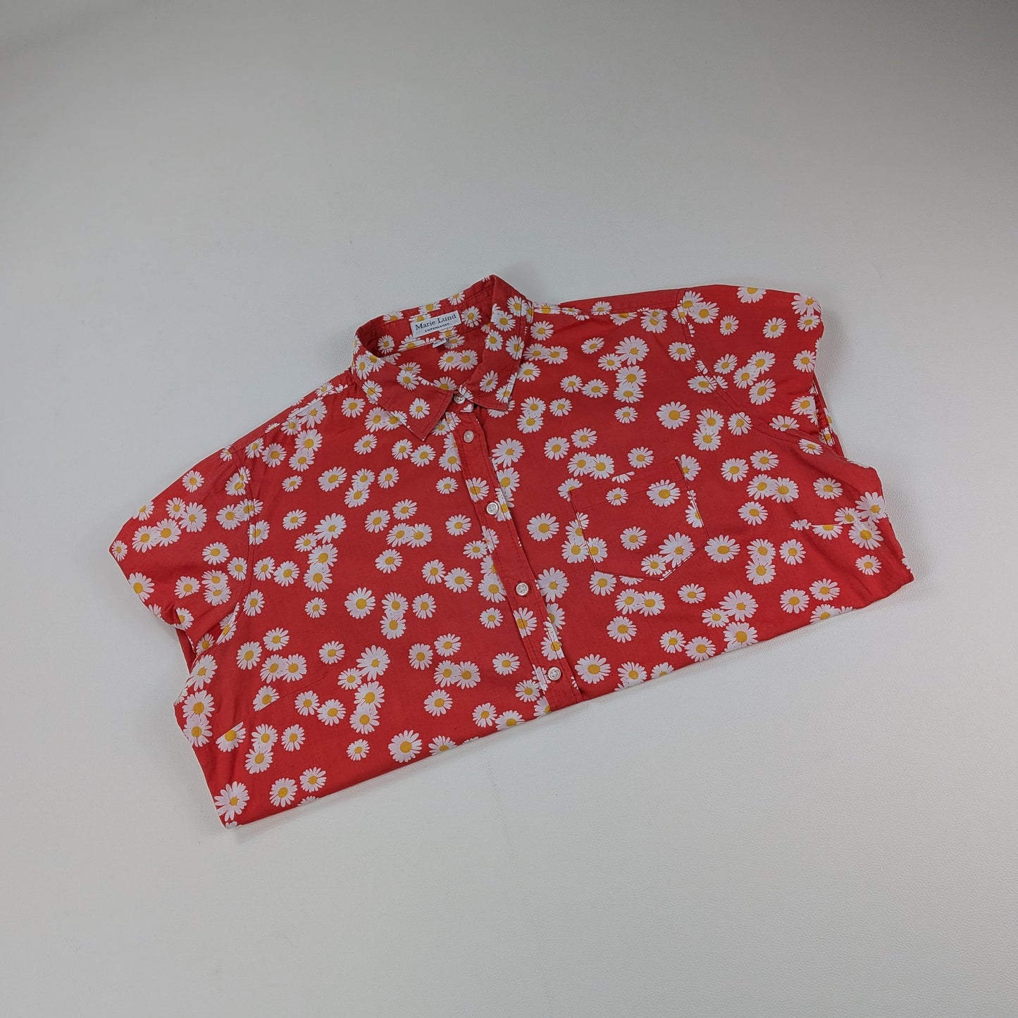 Camicia Marie Lund Copenhagen margherite retrò - M/L