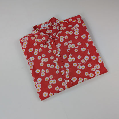 Camicia Marie Lund Copenhagen margherite retrò - M/L